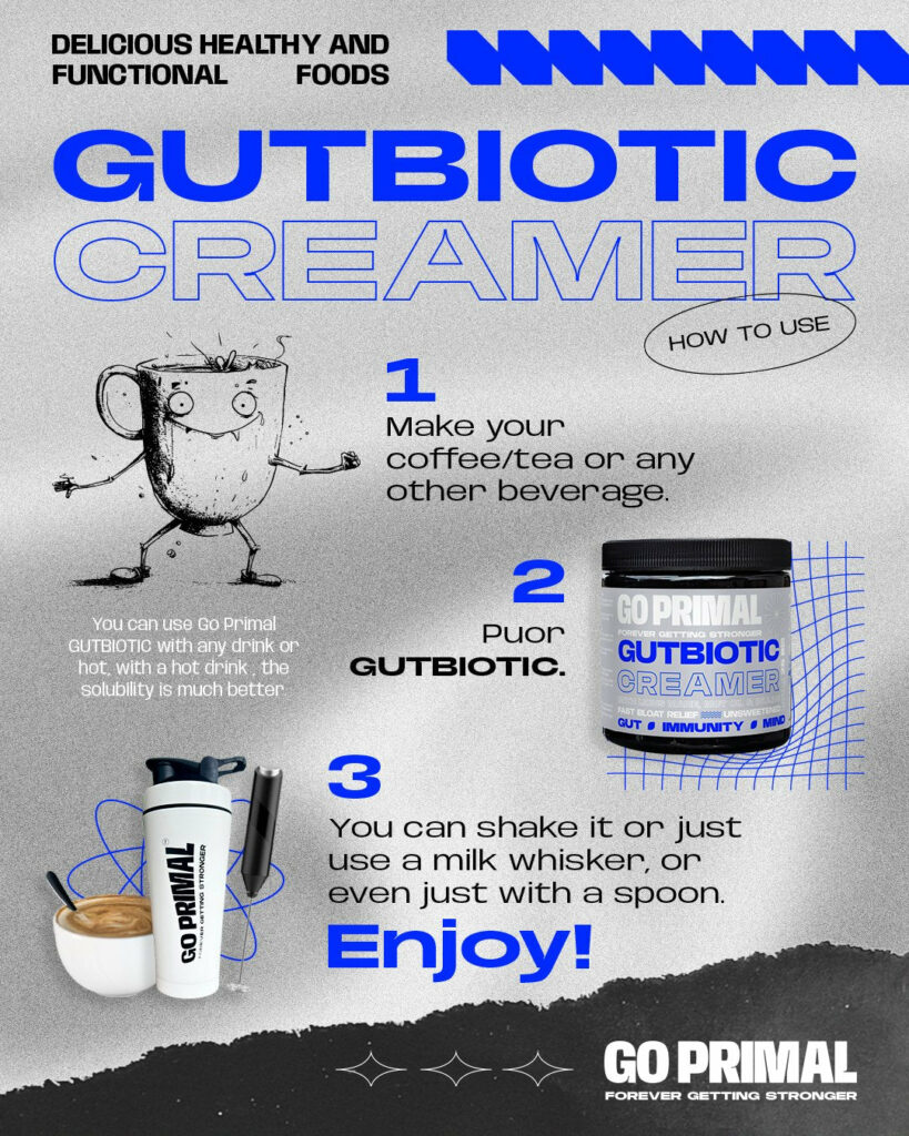 Gutbiotic Creamer - Pre and ProBiotic · Gut · Immunity · Mind - Image 3